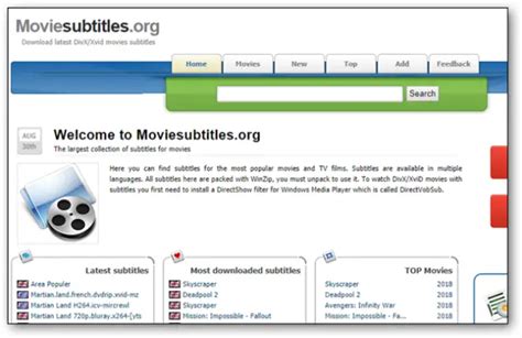 17 Best TV Series And Movie Subtitles Sites For All Languages.
